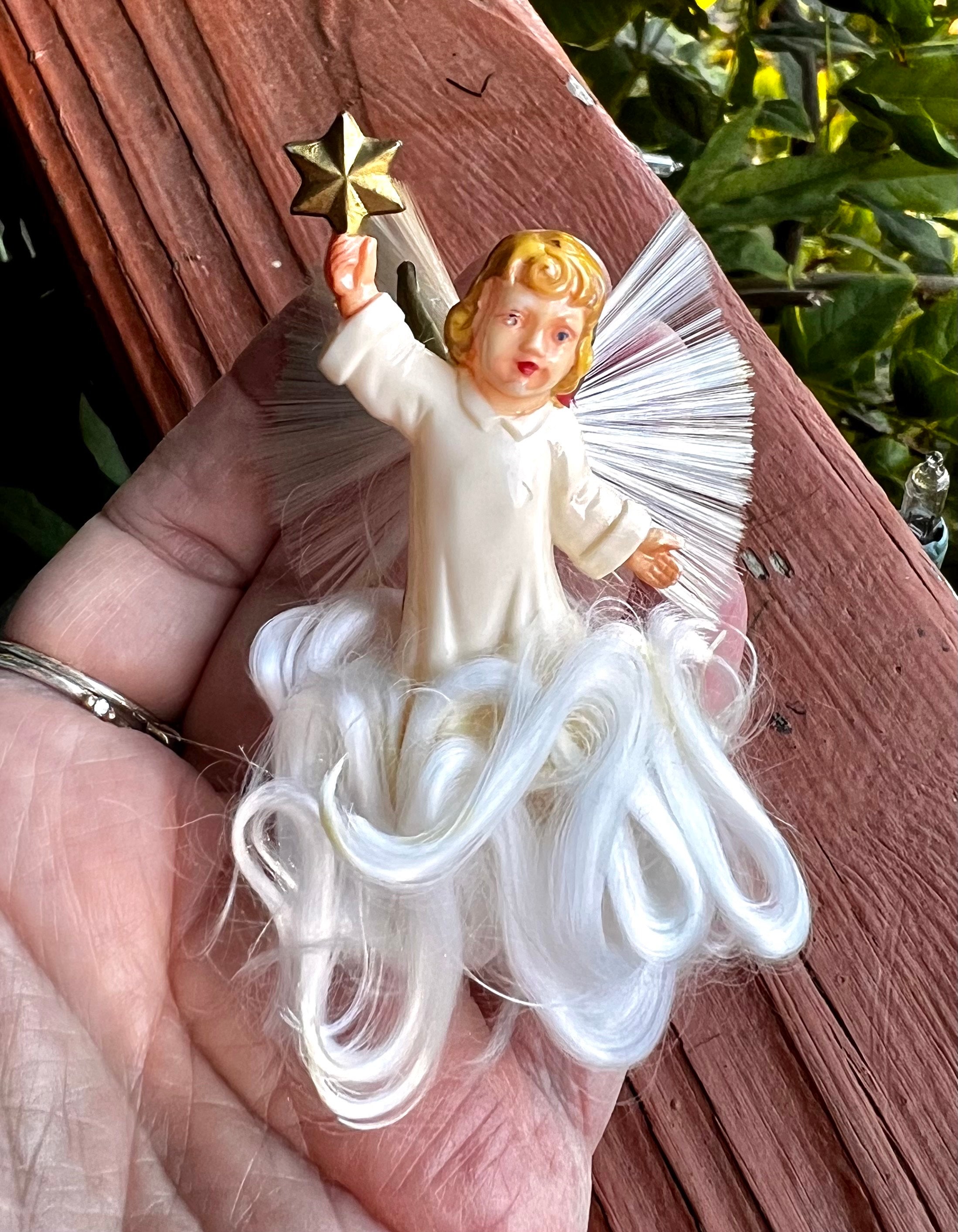 Christmas Angel Ornament with Built-In Long String Lights The Holiday Aisle