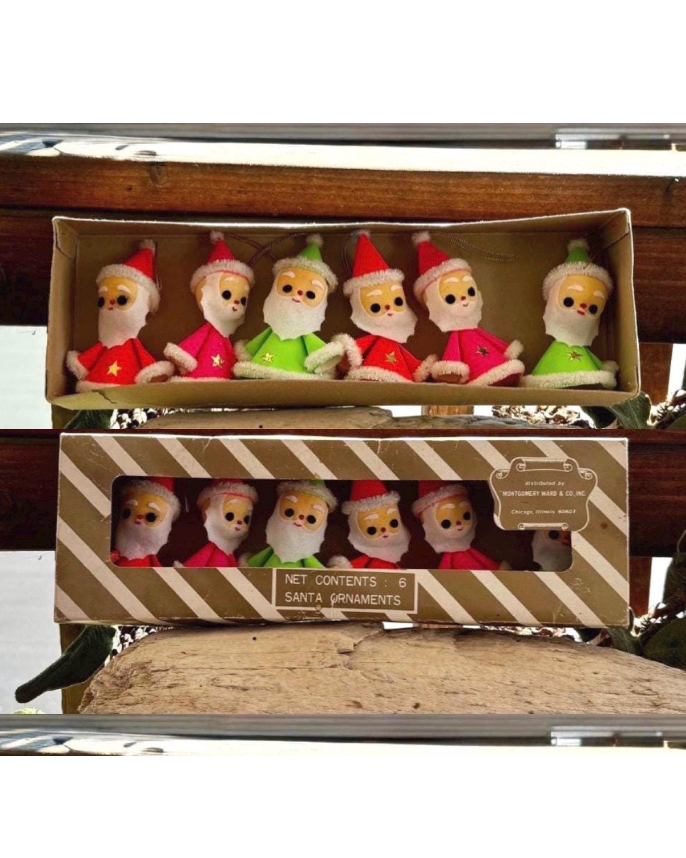 Vintage Santa 1960 - Etsy Canada