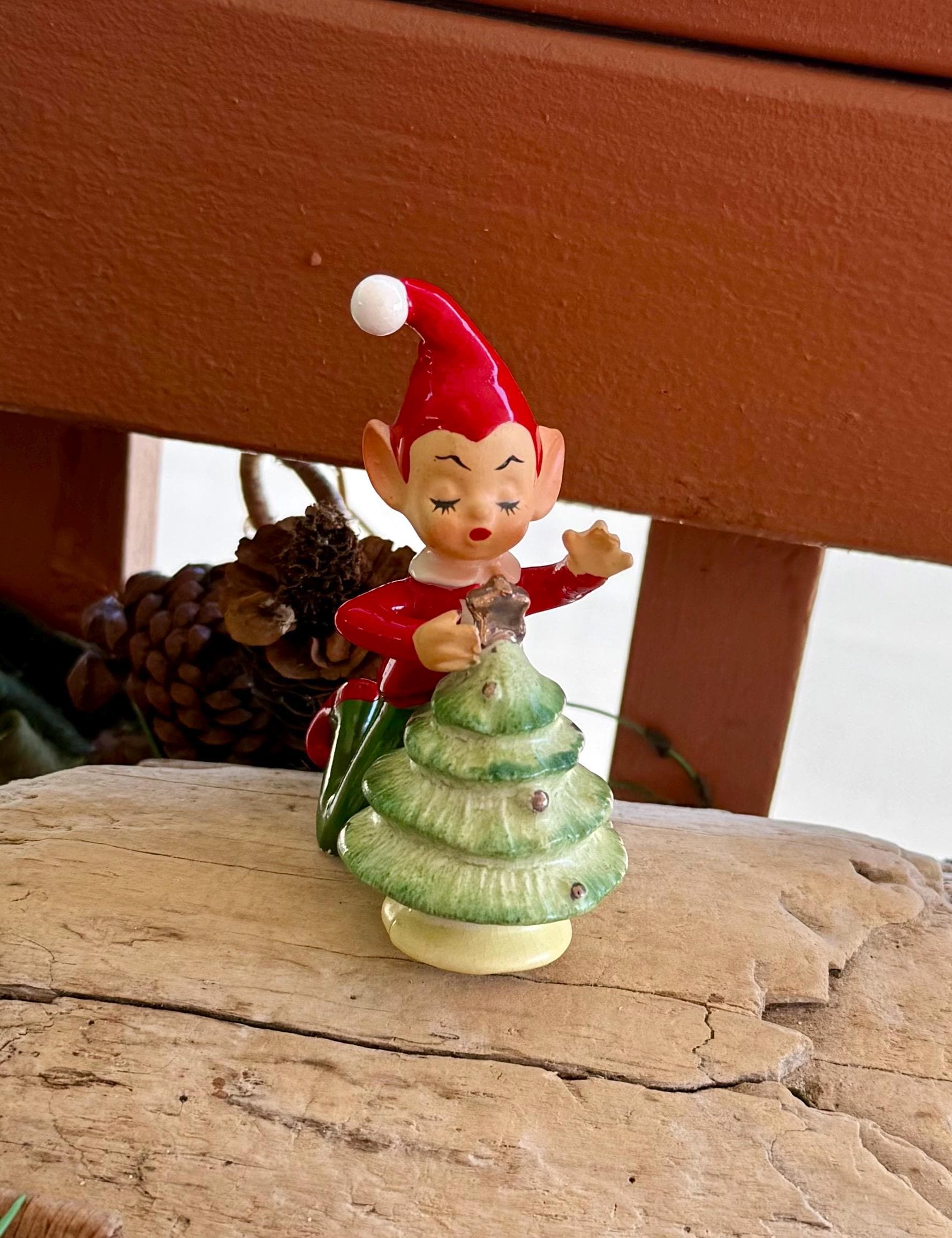 Vintage Josef Originals Santa - Etsy