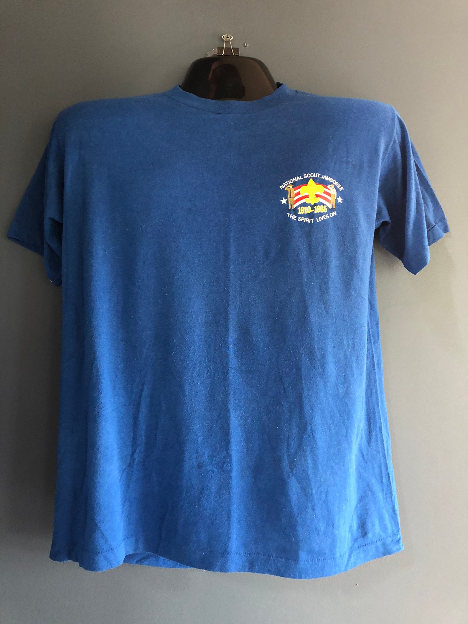 Vintage Boy Scout TShirt // National Scout Jamboree // Mens Etsy.de