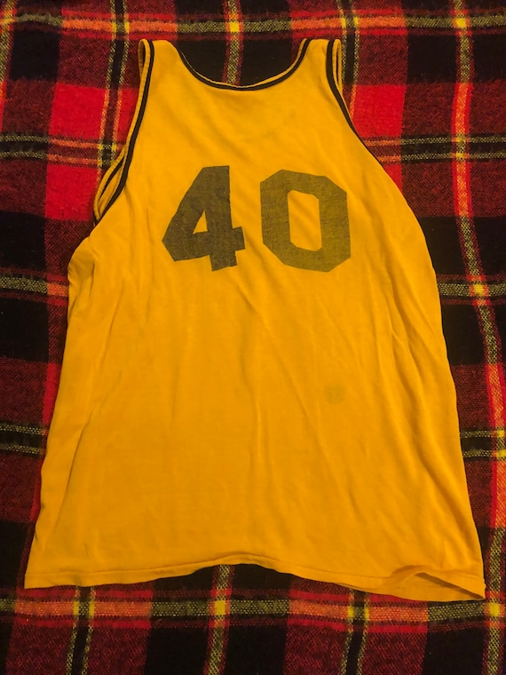 70’s Basketball Jersey // Dubuque // Iowa // Vint… - image 2