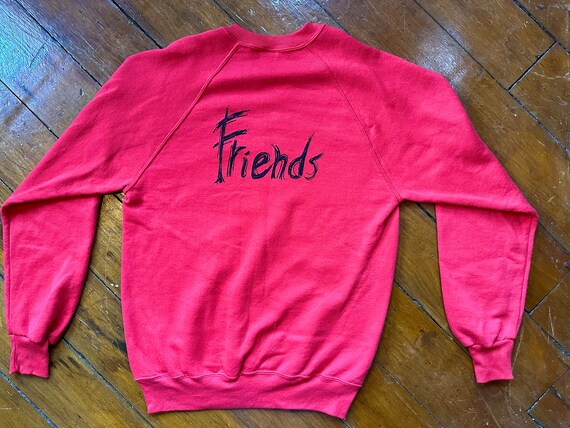 Vintage Friends Sweatshirt / Unisex Large / 90s Friends Sweater / Friends Helping Friends