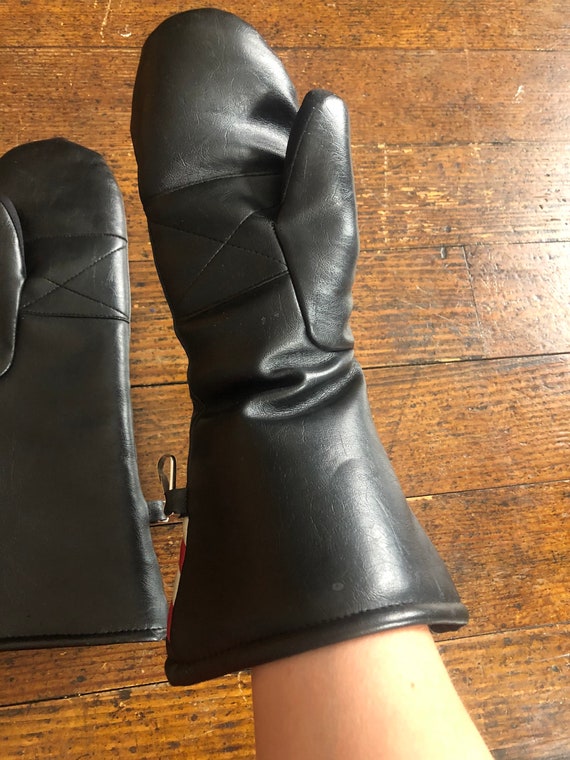 Vintage 70’s Motorcycle Gloves // Leather // Wome… - image 5