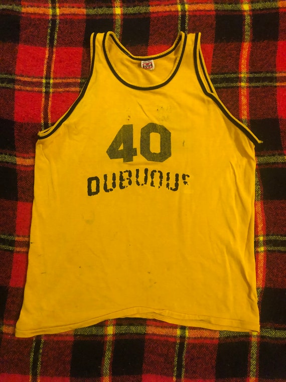 70’s Basketball Jersey // Dubuque // Iowa // Vint… - image 3
