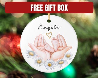 Stillborn Sympathy Ornament, Miscarriage Condolence Gift,  Baby Memorial Keepsake, Newborn Baby Giftable