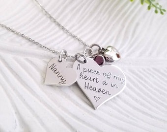 Cremation Urn memorial necklace, urn jewelry, cremation jewelry, sympathy gift, memorial necklace, Hand stamped urn jewelry, urn heart