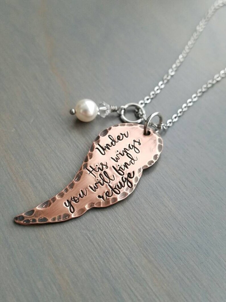 Scripture Necklacechristian Jewelrypsalm 914 Necklacebible Etsy