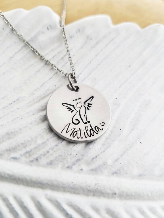 Cat remembrance jewelry deals