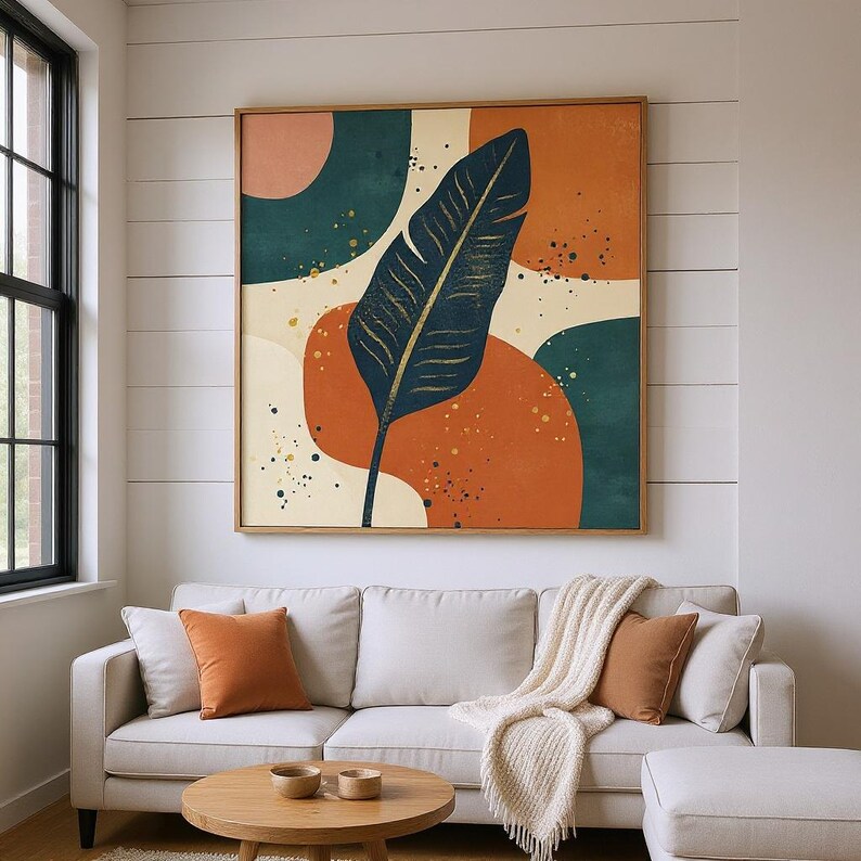 Bird of Paradise Printable Wall Art | Digital Download, Boho Botanical Print, Golden Hour Collection image 5