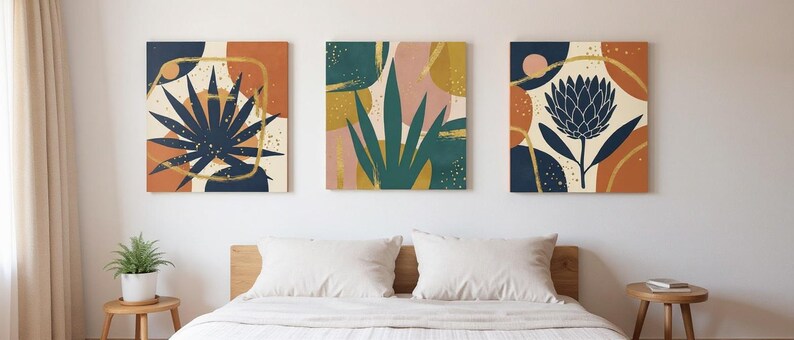 Desert Bloom Set of 3 | Printable Wall Art Bundle, Digital Download image 6