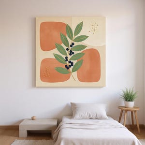 Art mural imprimable raisin de l'Oregon | Téléchargement numérique de fleur d'état de l'Oregon, impression botanique bohème