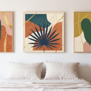 Tropical Botanica Set of 3 | Printable Wall Art Bundle, Digital Download image 6