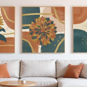 Midsummer Set of 3 | Printable Wall Art Bundle, Digital Download image 7