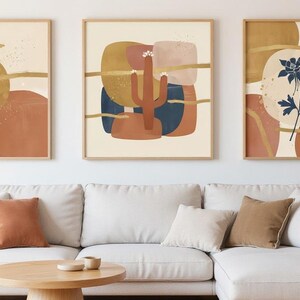 Juego de 3 flores de los estados de Texas y del suroeste / Paquete de láminas imprimibles para pared, descarga digital imagen 7