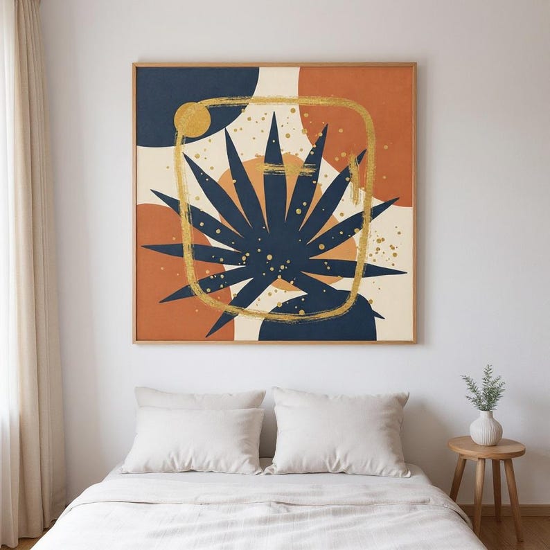 Agave Printable Wall Art | Digital Download, Boho Botanical Print, Desert Bloom Collection image 3