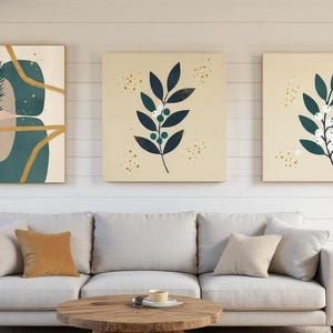 Winter Grove Set of 3 | Printable Wall Art Bundle, Digital Download