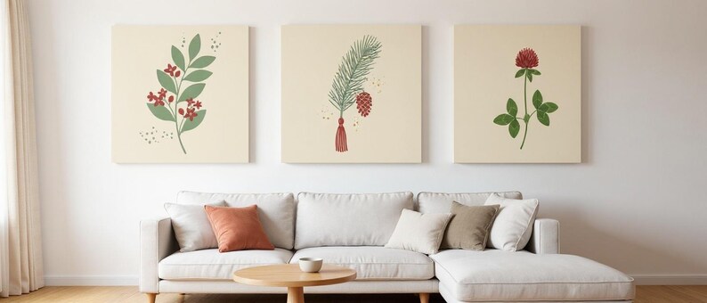 Mayflower Poster Print | Massachusetts State Flower Wall Art, Abstract Boho Botanical Decor, Bedroom image 7