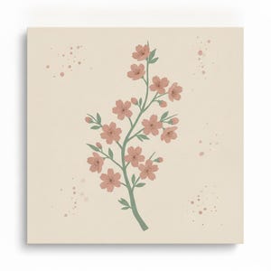 Spring Blossom Set of 3 | Printable Wall Art Bundle, Digital Download image 2