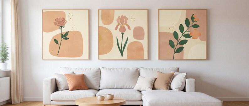 Virginia Dogwood Printable Wall Art | Virginia State Flower Digital Download, Boho Botanical Print image 7
