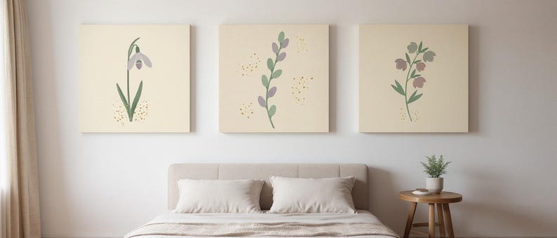 First Thaw Set of 3 | Printable Wall Art Bundle, Digital Download image 6