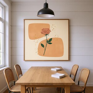 Georgia Cherokee Rose Printable Wall Art | Georgia State Flower Digital Download, Boho Botanical Print image 6