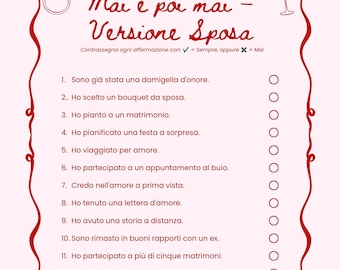 Kit de jeux imprimables pour enterrement de vie de jeune fille