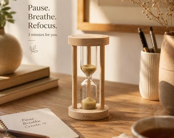 3-Minute Hourglass Meditation Break