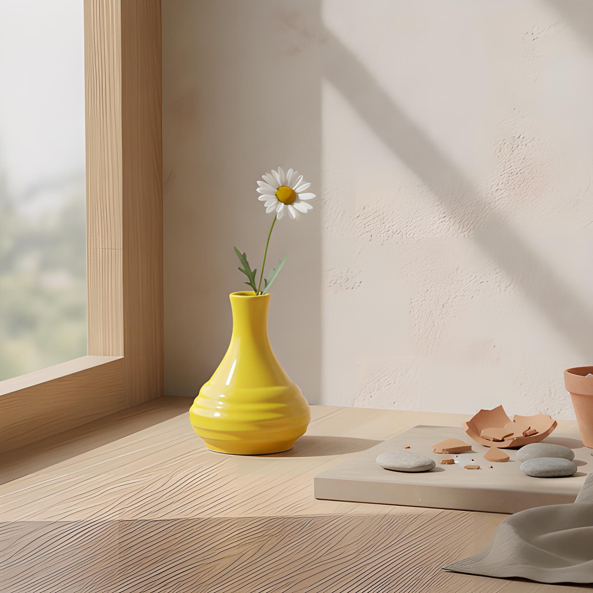 Midcentury Modern Flower Vase - Etsy