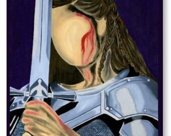 Armor Of God Warrior Prophetic Chrisitan Art Print By Amanda Norman