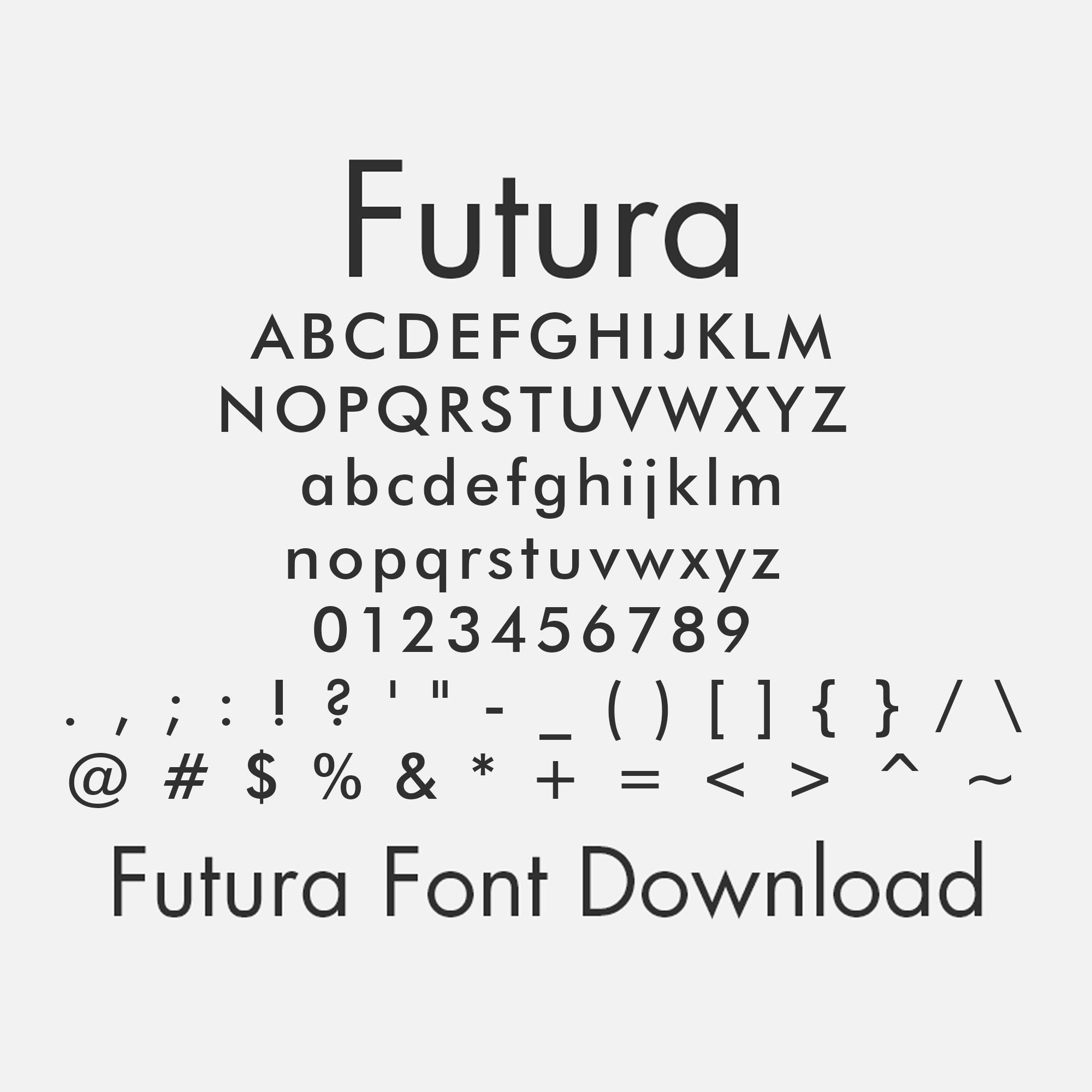 Futura font - Etsy 日本