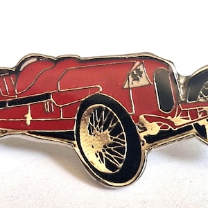 Targa Florio 1923 - Oldtimer Pin's - Zeldzaam Collectie Item van de jaren 80' - gepersonaliserde gravering "Targa Florio 1923" op achterkant