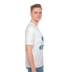 T-shirt med Enron-logotyp | T-shirt med grafisk design bild 5