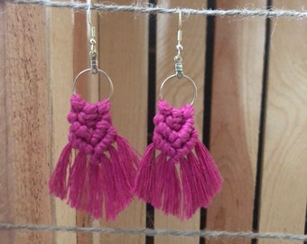 Dangle Macrame Earrings