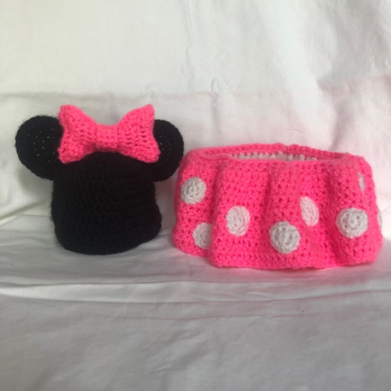 minnie mouse newborn outfit