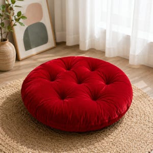 Round floor cushion 100 cm