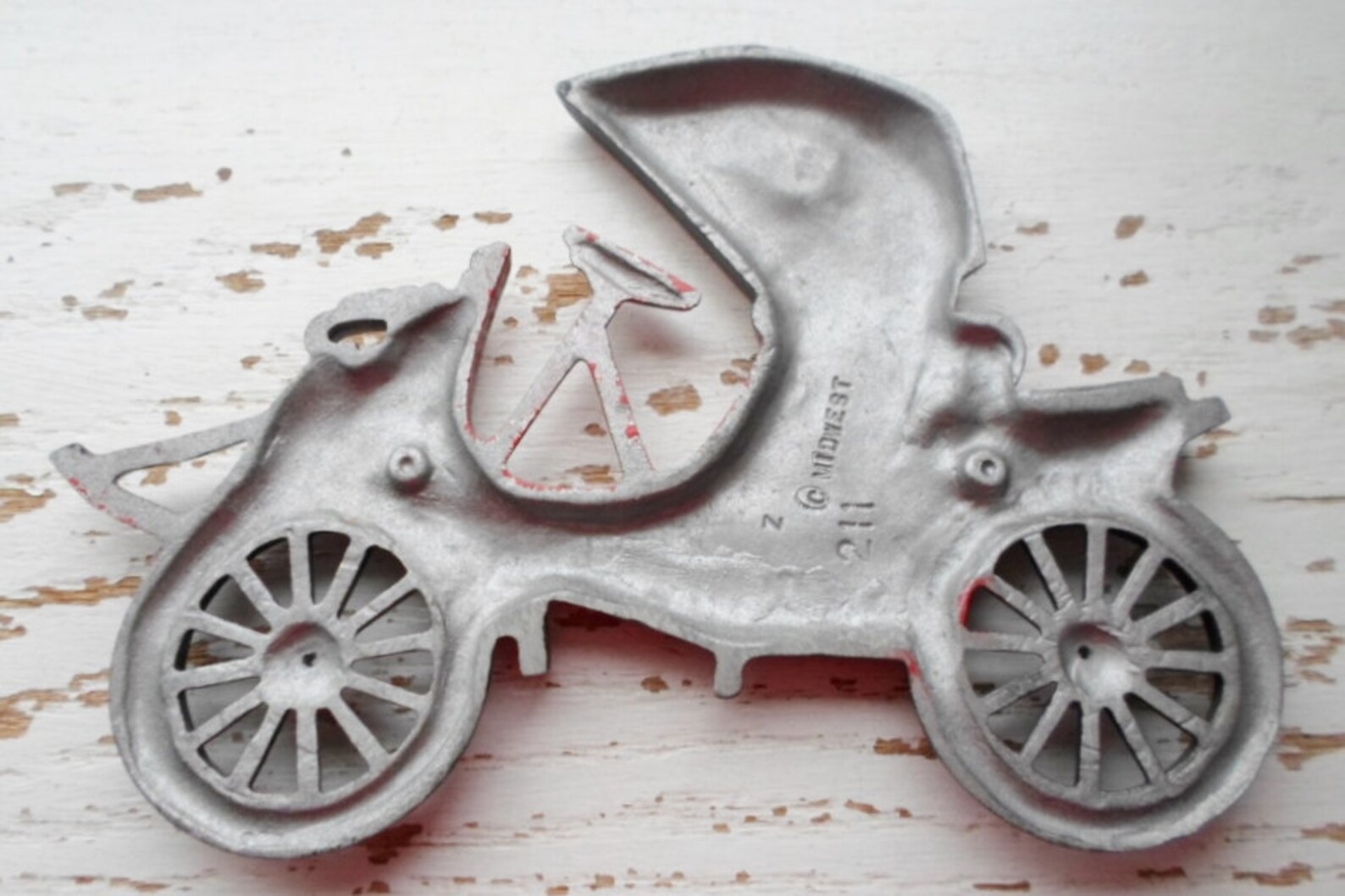 Vintage Midwest Co. Car Cast Metal Wall Plaque Z 211 Antique - Etsy