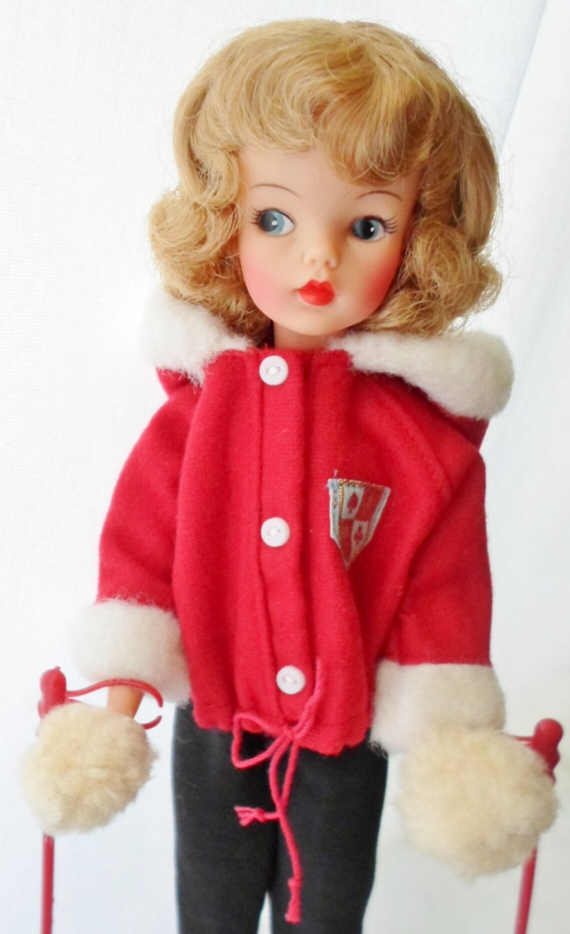 Vintage 1962 Ideal Tammy Doll Wearing Her Ski Outfit 12 Etsy