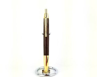 Hand-turned wenge devon wooden pen