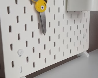 Supporto da scrivania IKEA SKADIS / Organizer autoportante con pannello forato (Download digitale)