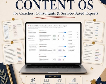Content OS for Coaches, Consultants & Service-Based Experts
