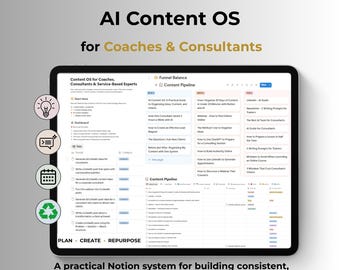Content OS for Coaches, Consultants & Service-Based Experts