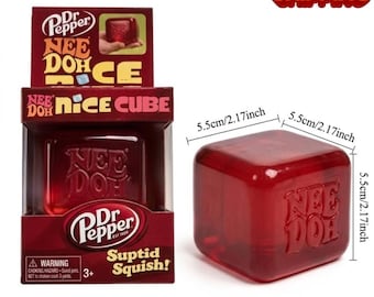 NeeDoh Dr Pepper Nice Cube