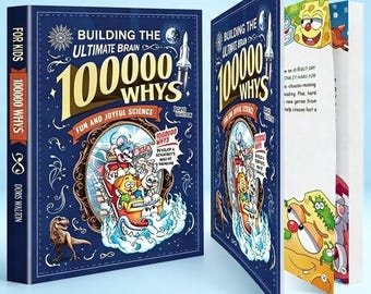100000 Whys Fun Science Book for Kids | Building the Ultimate Brain | Educational Learning Storybook