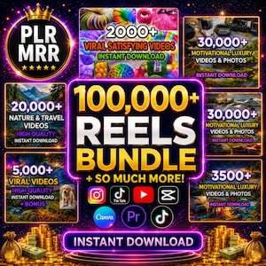 100,000+ Viral Reels Bundle