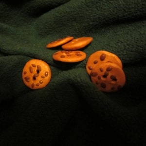 Tiny Chocolate Chip Cookie Buttons (half dozen or bakers dozen)