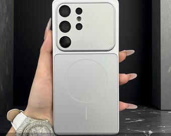 Luxury Magnetic Samsung Case | Large Camera Window