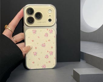 Floral Camera Window iPhone Case | Protective Hard PC Cover