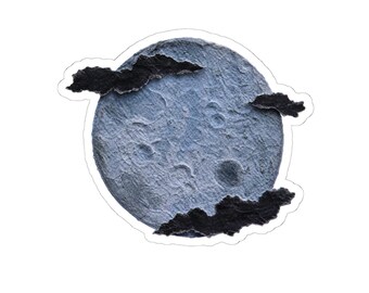 Deader than Dead, The Last Moon Gothic Kiss-Cut Sticker, 6×6