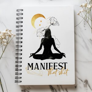 Manifest That Shit - Carnet cartonné personnalisé ou album de coupures