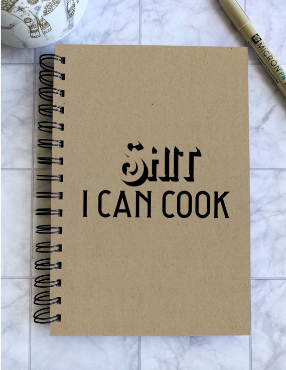 Blank Recipe Book To Write In Your Own Recipes, Recipe Notebook Hardcover  Spiral Bound, Recipe Organizer, Cooking Recipe Journal, Cook Book Journals